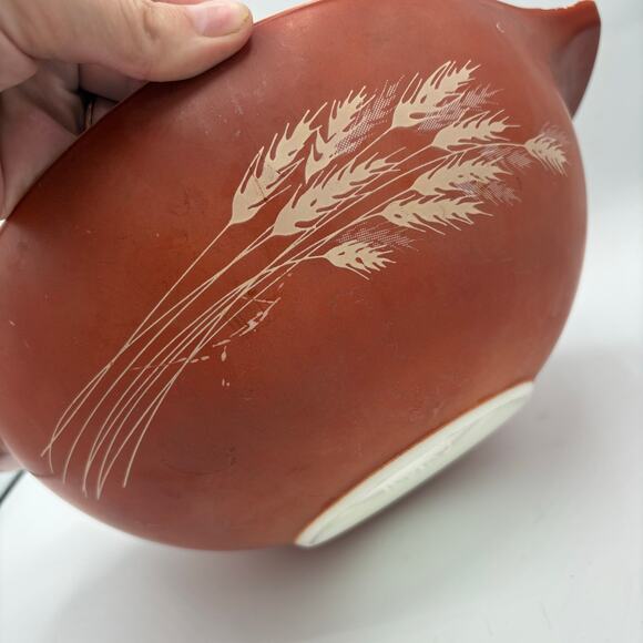 Vintage Pyrex Autumn Harvest Wheat Cinderella Mixing Bowls – Set of 3 - Picture 7 of 8